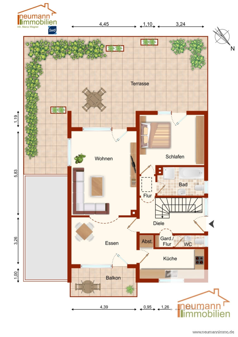 Grundriss EG