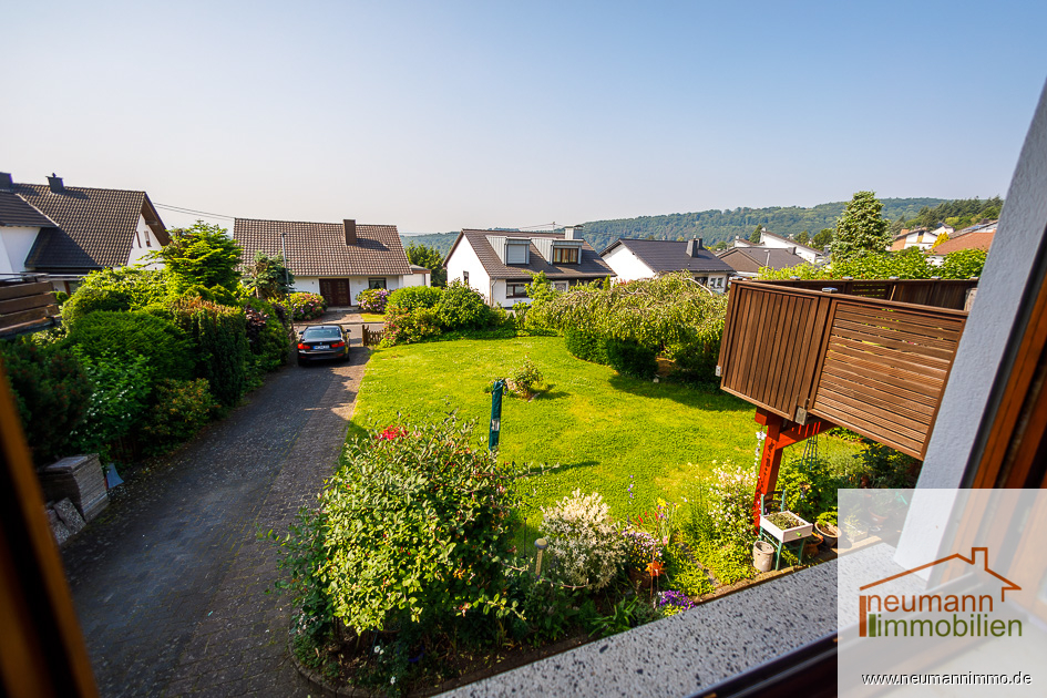 Blick zur Straße