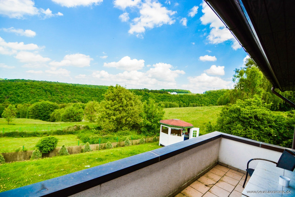 Ausblick Balkon