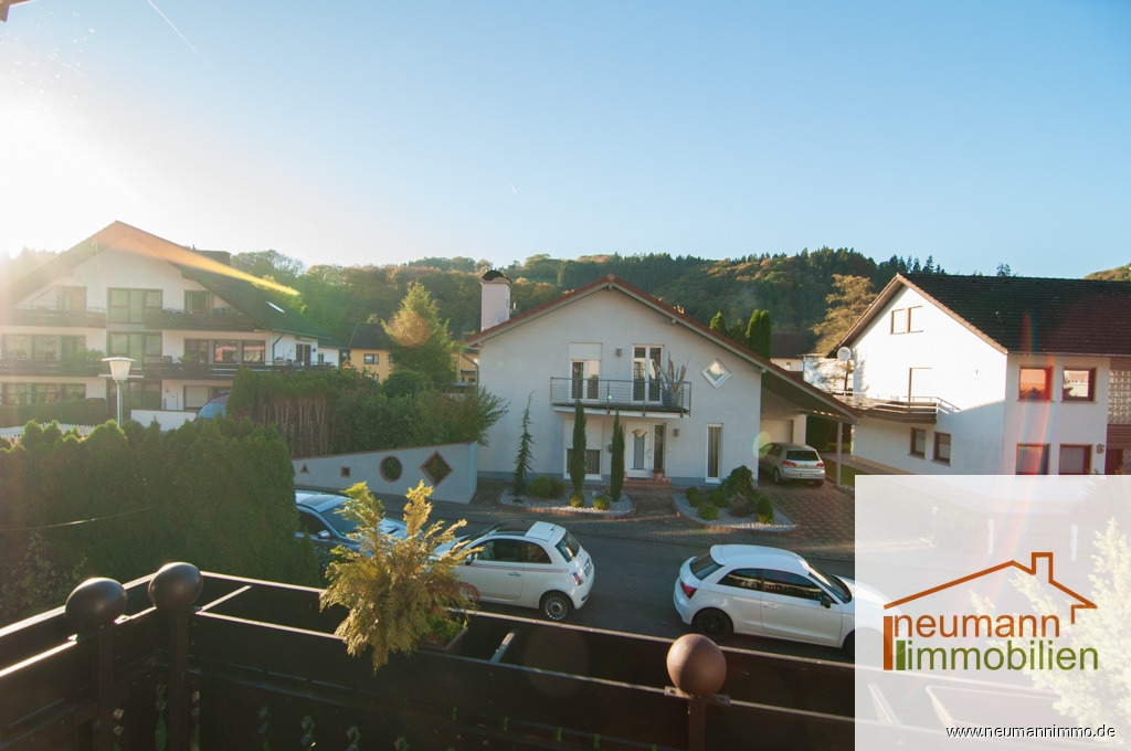 Blick vom Balkon
