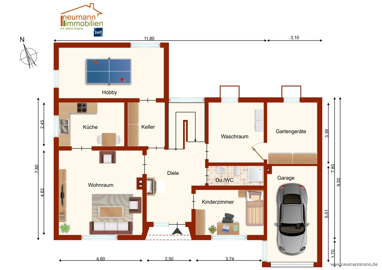 Grundriss EG