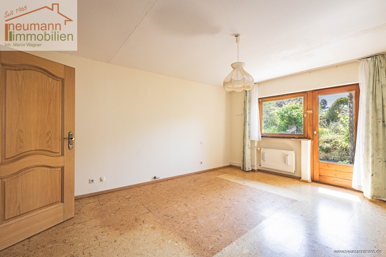 Wohnzimmer/Schlaufraum EG