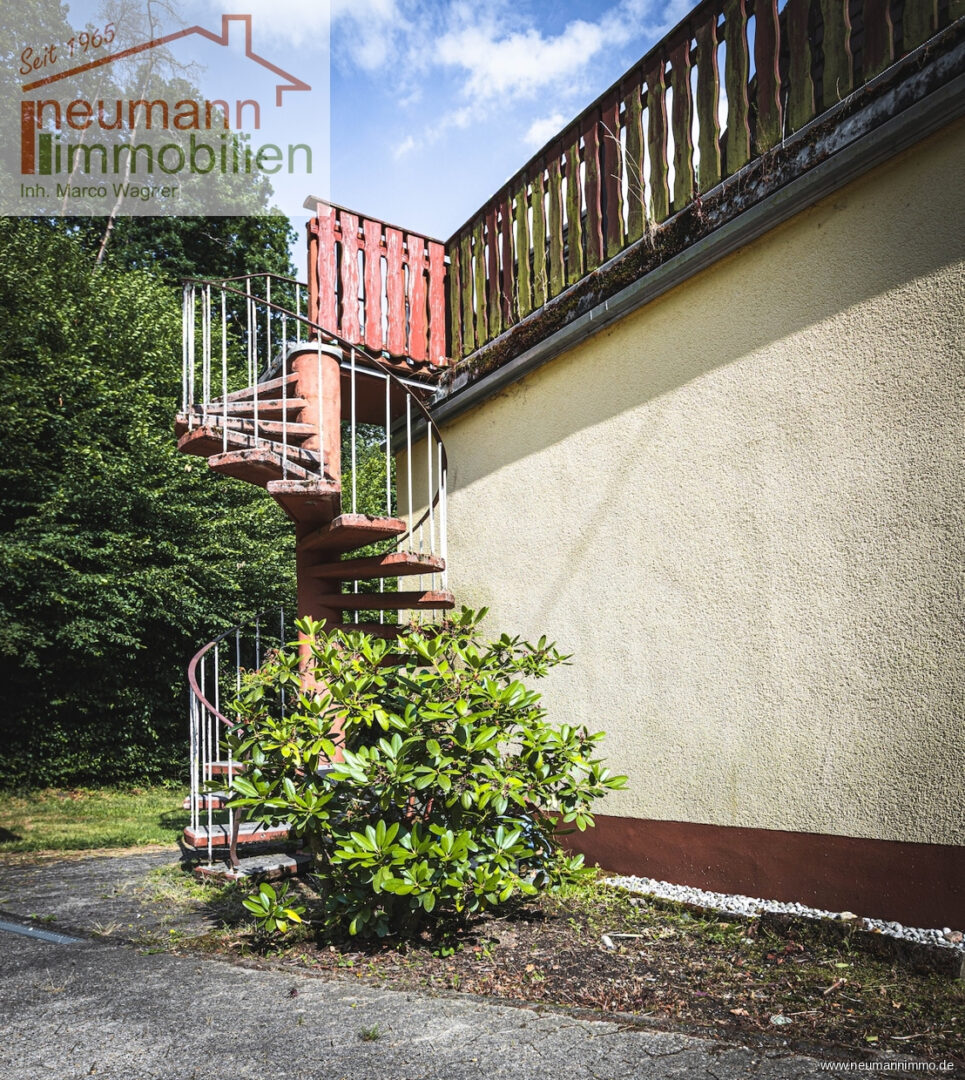 Wendeltreppe Dachterrasse