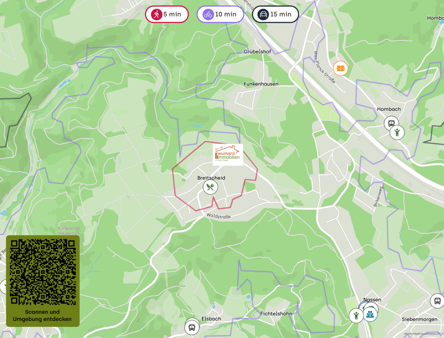 interaktiver Lageplan