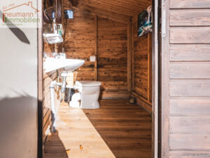 Gartenhütte WC