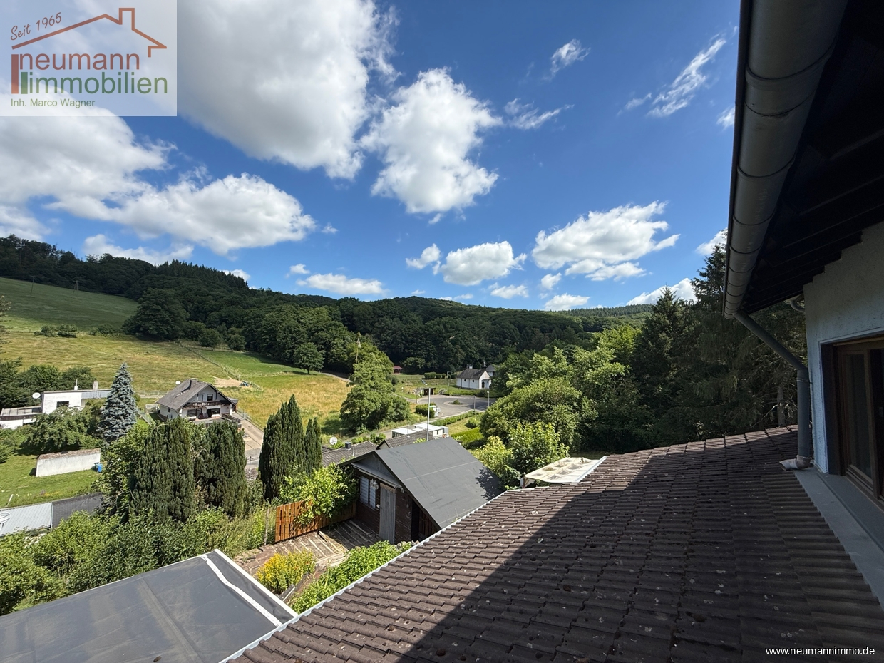 Ausblick Balkon