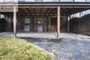 Überdachung Giebel Rückseite