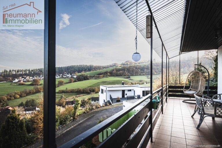 Ausblick Balkon OG