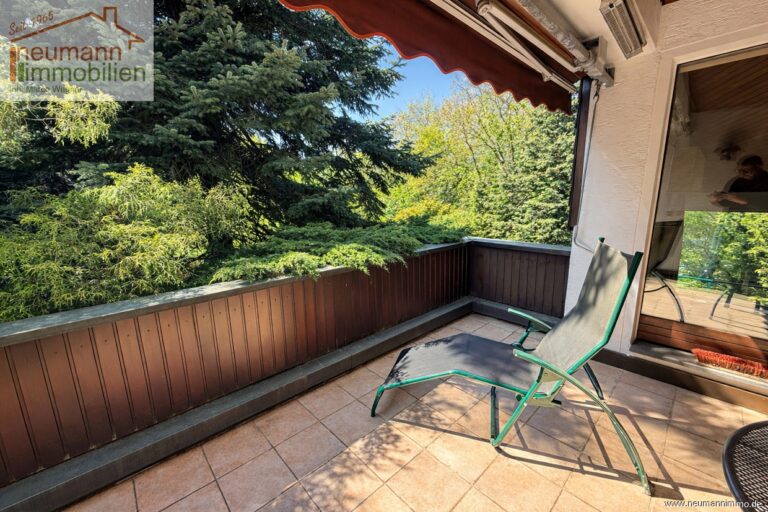 Terrasse an Küche
