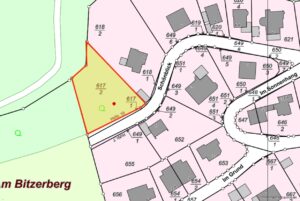 Lageplan Grundstück