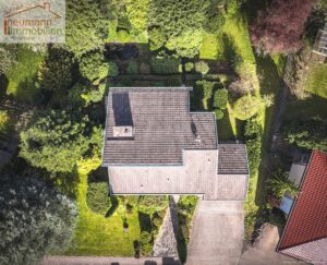 Drohne Draufsicht Haus