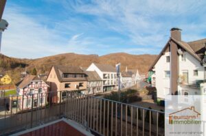 Blick vom Balkon
