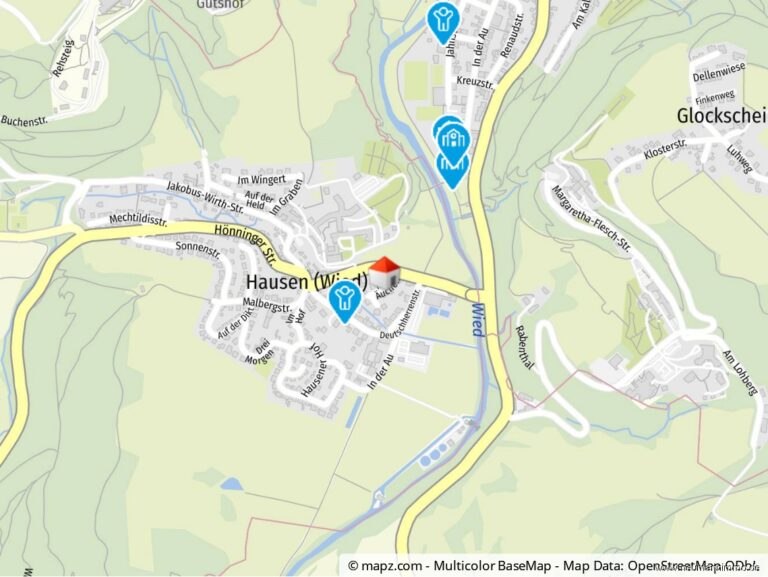 Geolyzer Kartenausschnitt
