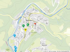 Geolyzer Kartenausschnitt