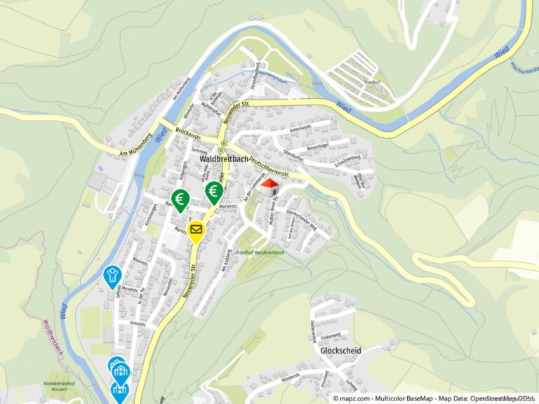 Geolyzer Kartenausschnitt